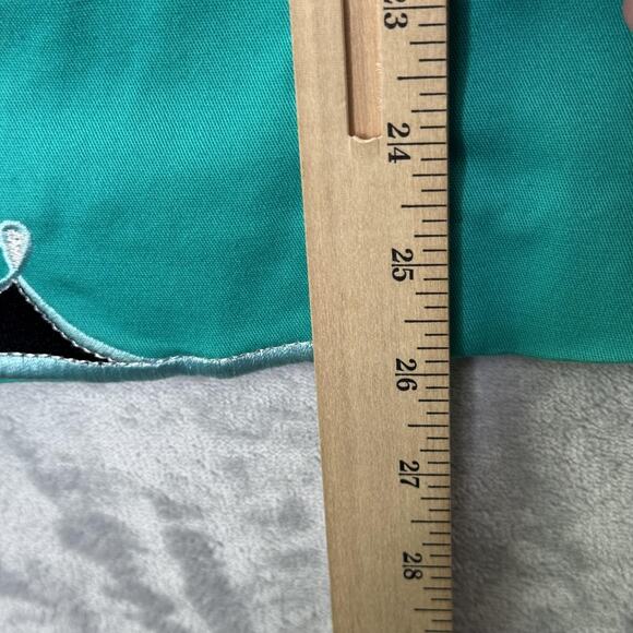 Bob Mackie Wearable Art Jacket Womens 1X Green Embroidered Floral Zip Up Retro - Picture 11 of 12